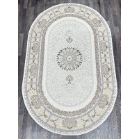 Турецкий ковер Iran collection A053 Крем овал